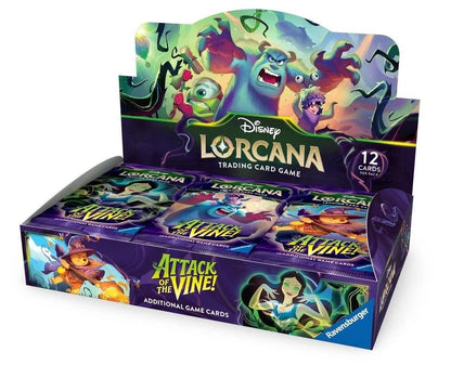 Disney Lorcana: Attack of the Vine! Booster Box Case (PRE-ORDER JULY 24)