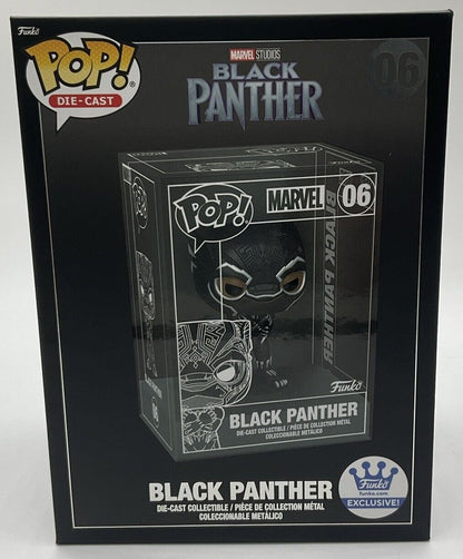 Funko Pop! Diecast: Marvel - Black Panther - Funko (Exclusive) #06 Common