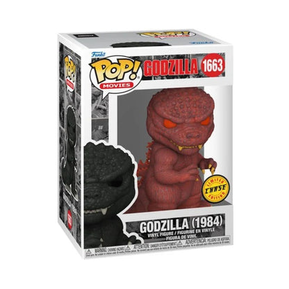 Godzilla (1984) Funko Pop! Movies - 70th Anniversary - Ultra -Rare Chase Limited Edition Collectible Vinyl Figure #1663 with Window Display Box