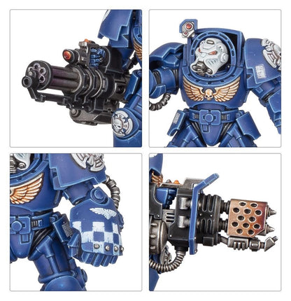 Warhammer 40,000 Space Marines Terminator Squad – 5 Elite Tactical Dreadnought Miniatures Plastic Kit | Citadel Games Workshop Tabletop Wargame Figures (PRE-ORDER)