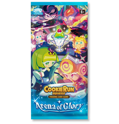 CookieRun: Braverse Trading Card Game – Arena of Glory Booster Box | 28 Packs | Strategy TCG, Deck-Building Card Game, Random Assortment