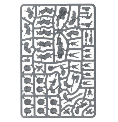 Warhammer 40,000 Chaos Space Marines Terminator Squad – 5 Chaos Terminators Miniatures with Customisable Weapons & Transfer Sheet – Plastic Model Kit for Chaos Space Marines, World Eaters & Emperor’s Children
