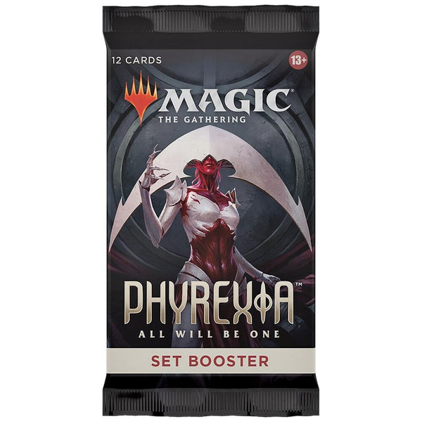 Magic the Gathering Phyrexia All Will Be One booster pack contents with foil card