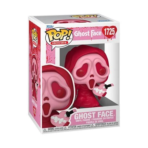 Ghost Face Funko Pop! Movies: Scream Valentines - Approx. 3 3/4" Collectible Vinyl Figure #1725 with Window Display Box