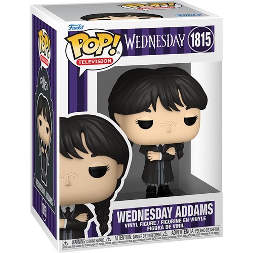 Wednesday Addams #1815 Funko Pop! Television Wednesday Season 2 - Approx. 3 3/4" Collectible Vinyl Figure Bundled with Display Box Protector Case