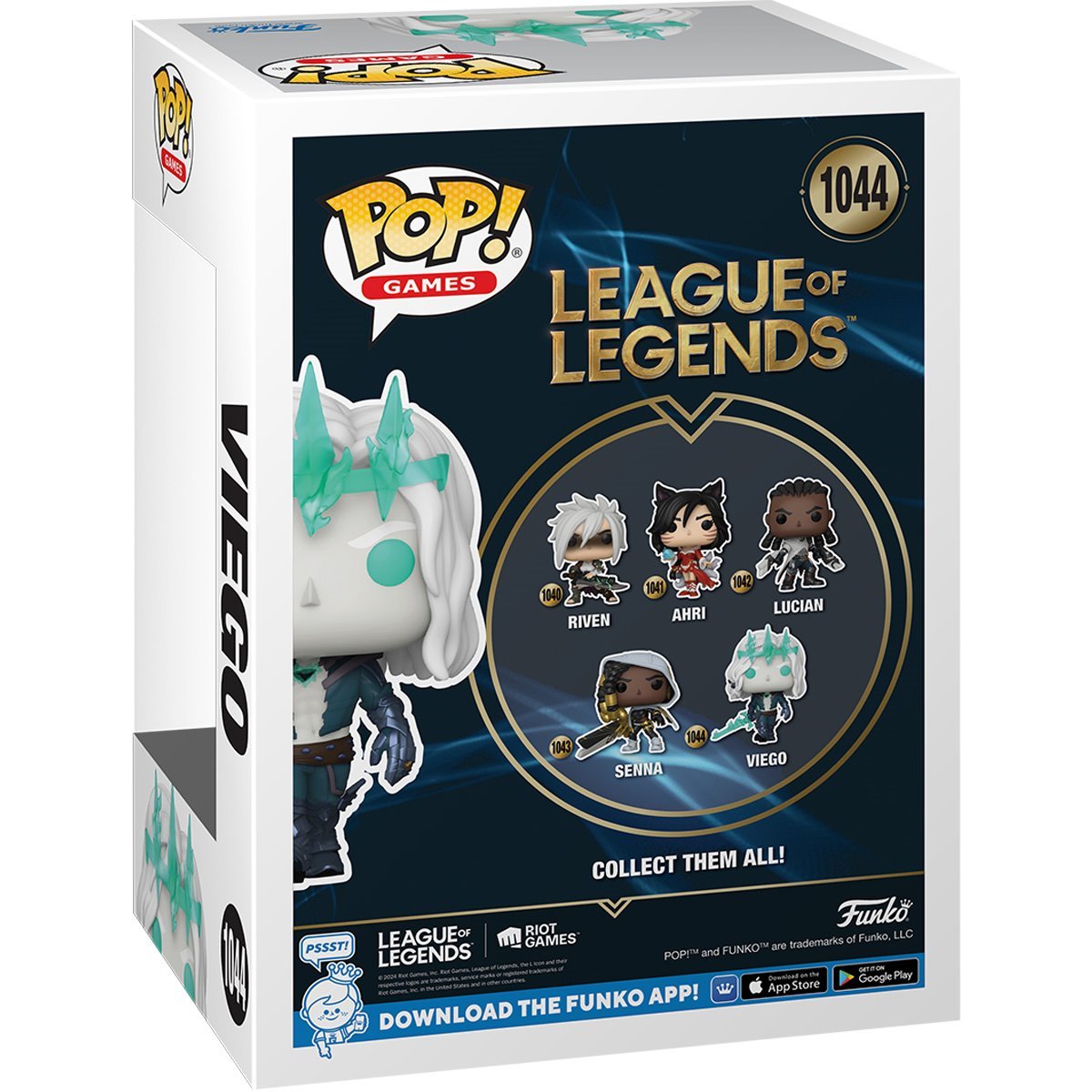 Viego Funko Pop! Games League of Legends - Approx. 4 1/4" Collectible Vinyl Figures #1044 with Display Box Protector Case