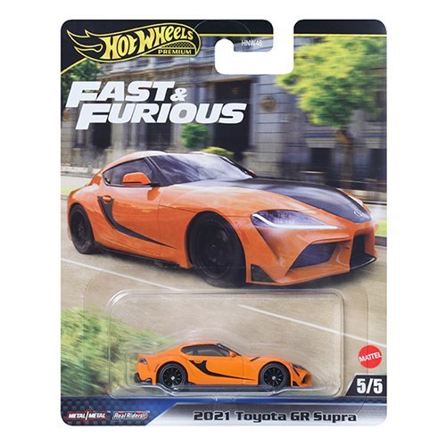 Hot Wheels Fast and Furious 2021 Toyota GR Supra 5/5 - Collectible Toy Car Vehicle - Estimated Arrival: Sept. 2025 (PRE-SALE)