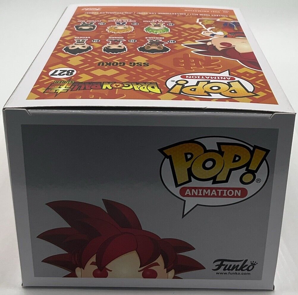 Funko Pop! Dragon Ball Super: SSG Goku #827 2020 Summer Convention Exclusive