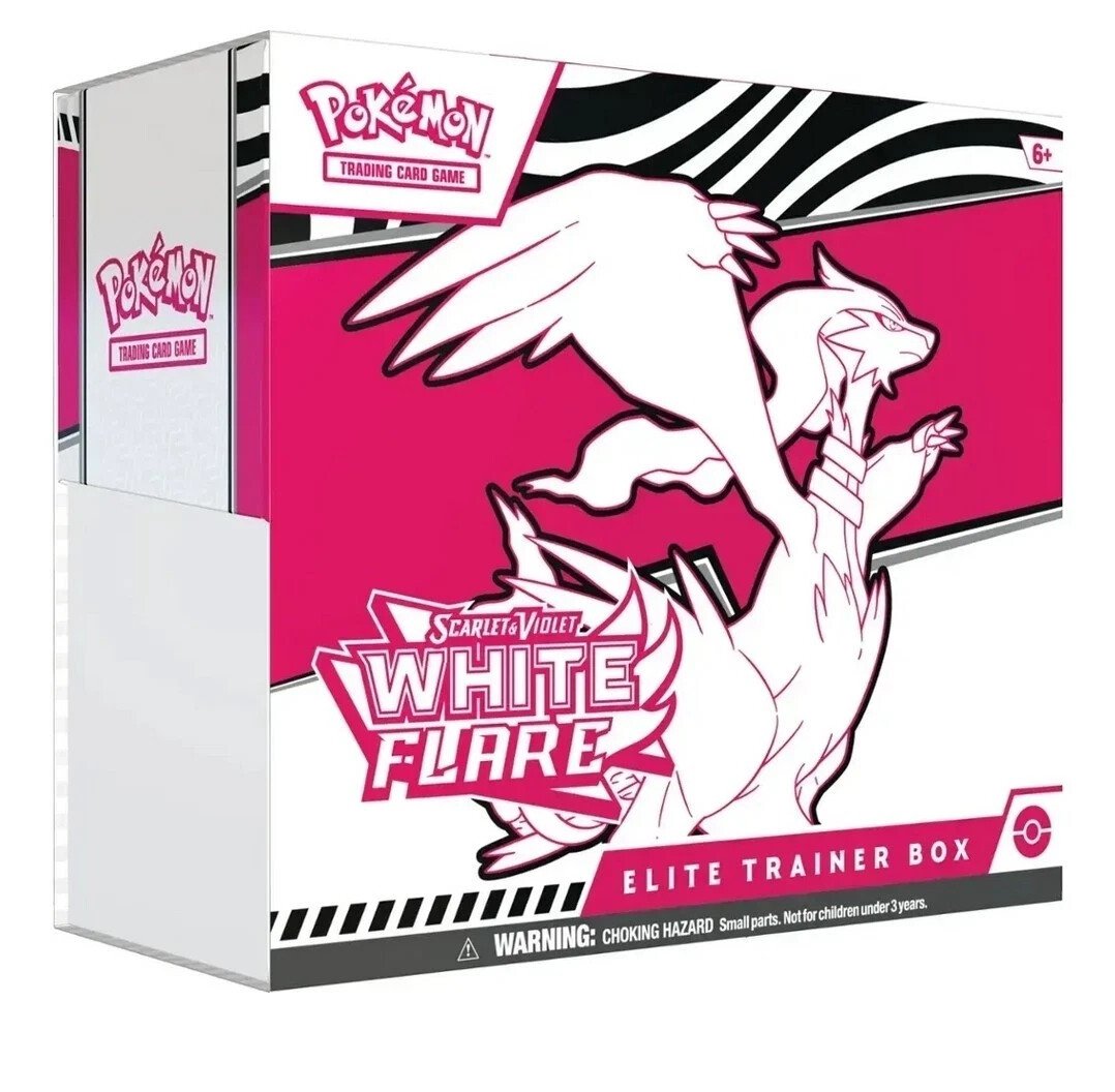 Pokemon TCG Scarlet & Violet White Flare Elite Trainer Box