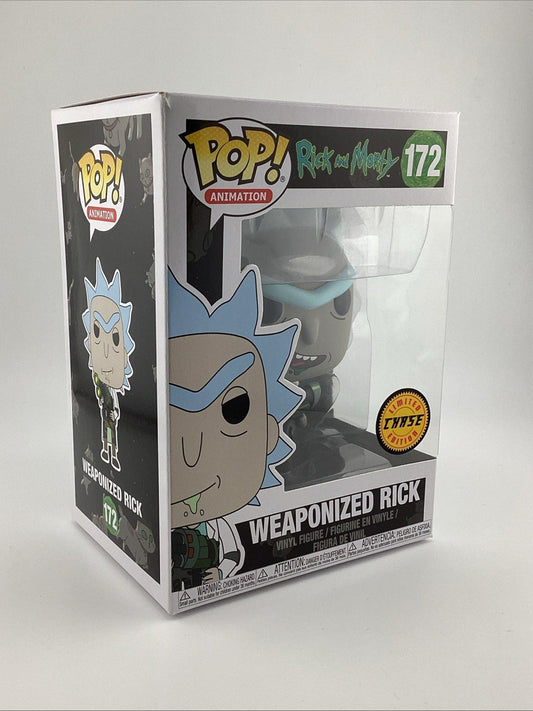 Funko Pop! Vinyl: Rick and Morty - Rick Sanchez (Weaponized) (Chase) #172