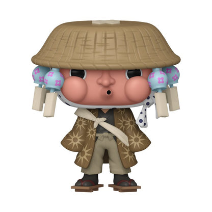 Haganezuka with Hat Funko Pop! Animation Demon Slayer - 2024 FunKon London Sticker Exclusive Limited Edition - Approx. 4.05" Collectible Vinyl Figure #1445 with Display Box Protector Case (PRE-ORDER)