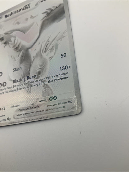 Pokémon TCG Reshiram EX White Flare English Holo Card 173/086 Ultra Rare