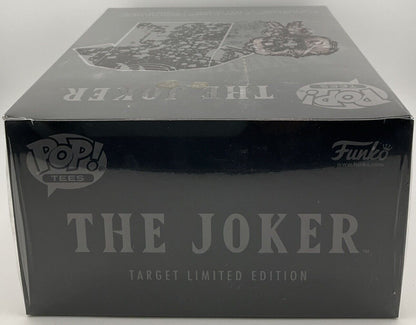 Funko POP! Tees Arkham Asylum The Joker [Black Chrome] Size M 2019 NYCC Sealed