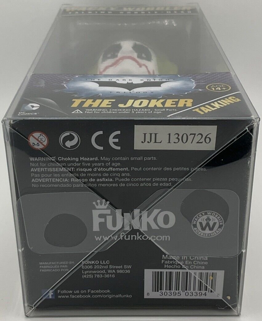 Funko Wacky Wobbler: DC Universe - The Joker (Dark Knight) (Talking)