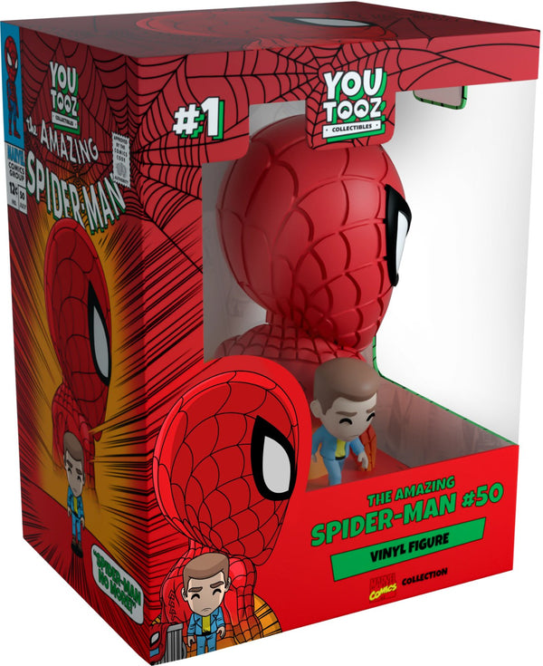 The Amazing Spider-Man #50 Youtooz Spider-Man Collection - 4.4" Collectible Vinyl Figure #1 in Window Display Box