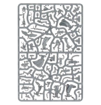 Warhammer 40K Adepta Sororitas Battle Sisters Squad Miniatures Set, Builds 10 Battle Sisters or Dominion Squad, Citadel Plastic Models with Custom Weapons & Transfer Sheet