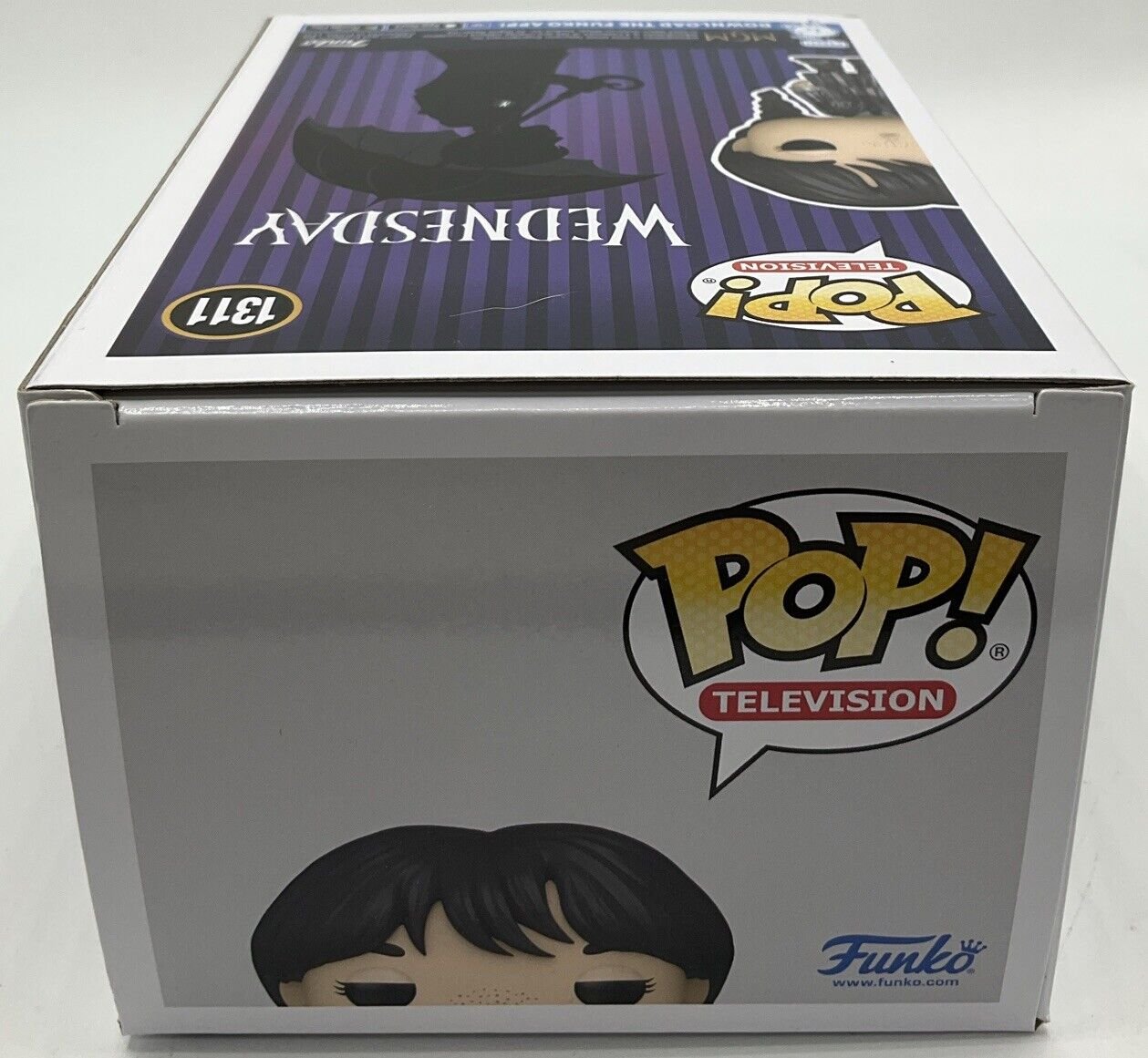 Funko Pop! Vinyl: The Addams Family - Wednesday Addams #1311 (Metallic) - HTE
