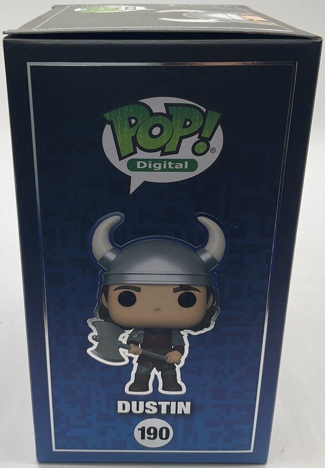Funko Pop! Dustin #190 LE 3000 Stranger Things Pop Digital w/PopShield Armor