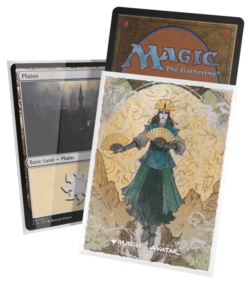 MTG Avatar The Last Airbender The Legend Of Kyoshi Art Sleeves for Tra COLLECTION REALM MTG Avatar The Last Airbender The Legend Of Kyoshi Art Sleeves for Tra COLLECTION REALM