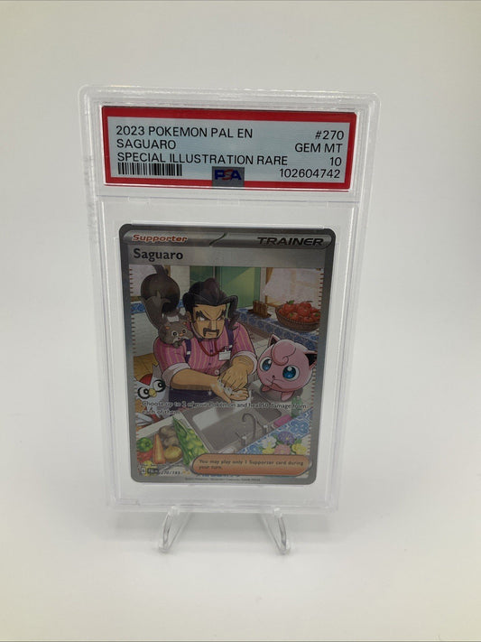 Saguaro 270/193 PSA 10 Special Illustration Rare Pokemon TCG Paldea Evolved