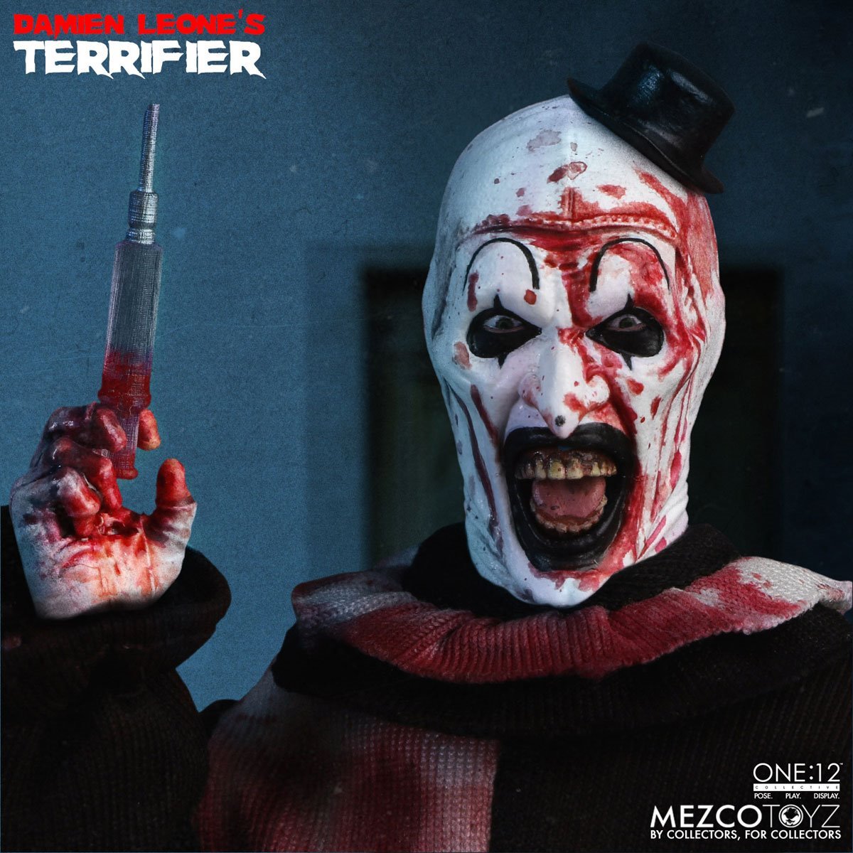 Mezco Damien Leone's Terrifier: Art the Clown Deluxe One:12 Collective Action Figure