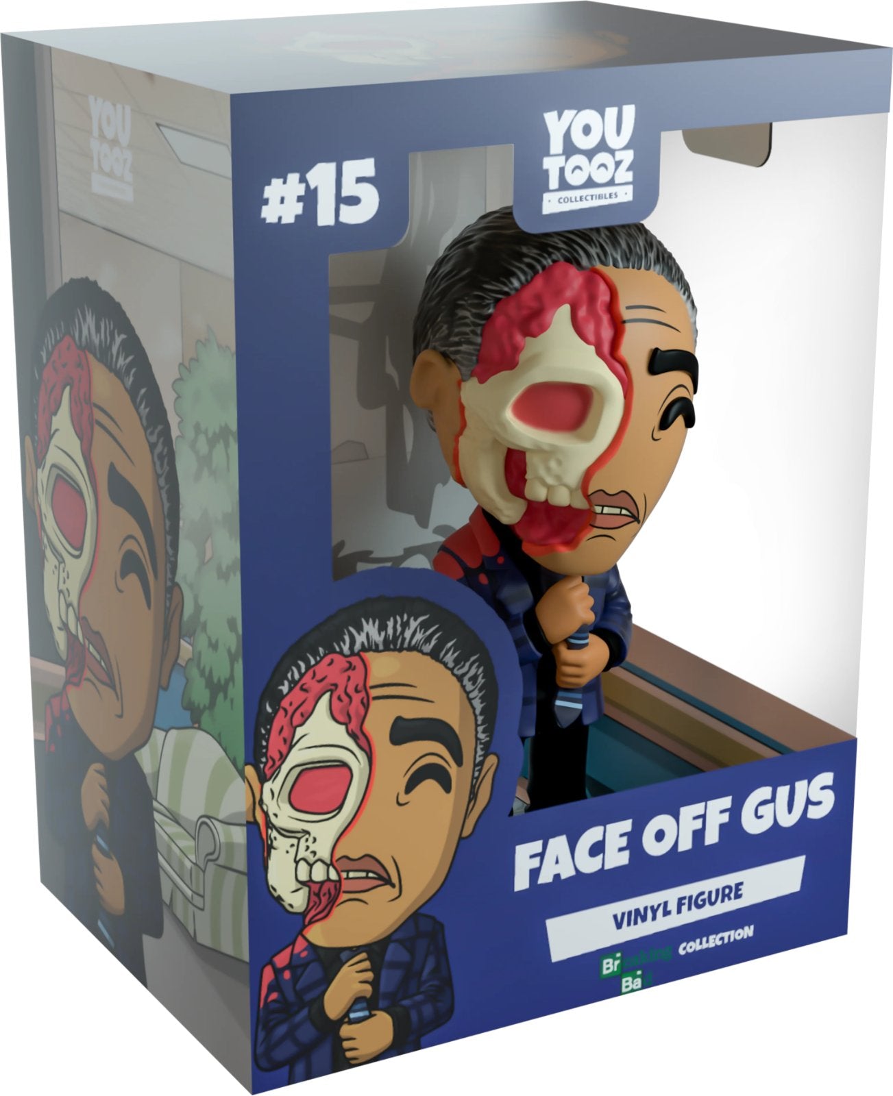 Face Off Gus Youtooz Breaking Bad Collection - Approx. 4.6" Collectible Vinyl Figure #15 with Window Display Box (PRE-SALE)