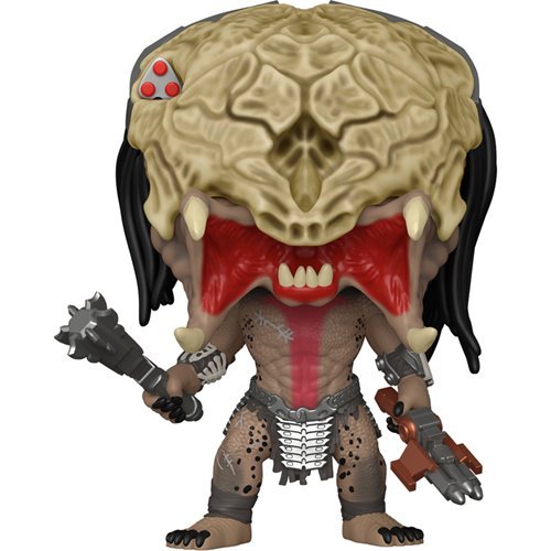 Feral Predator #1909 Funko Pop! Movies Prey - Approx. 4" Collectible Vinyl Figure Bundled with Display Box Protector Case