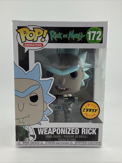Funko Pop! Vinyl: Rick and Morty - Rick Sanchez (Weaponized) (Chase) #172