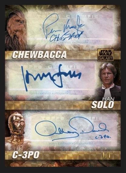 2026 Topps Chrome Star Wars Galaxy Hobby Box