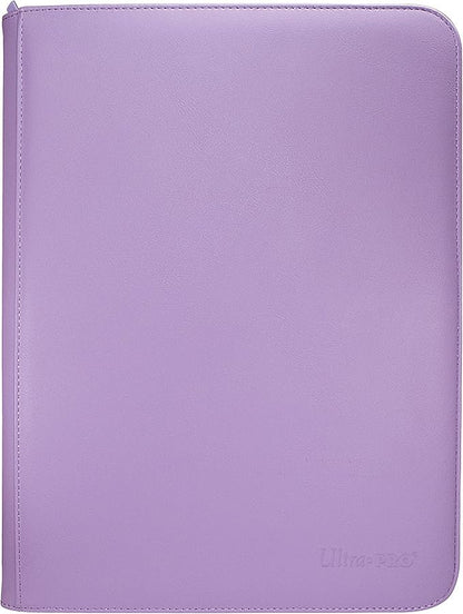 Ultra PRO Vivid Purple Zippered PRO Binder 9 Pocket 360 Card Storage Album