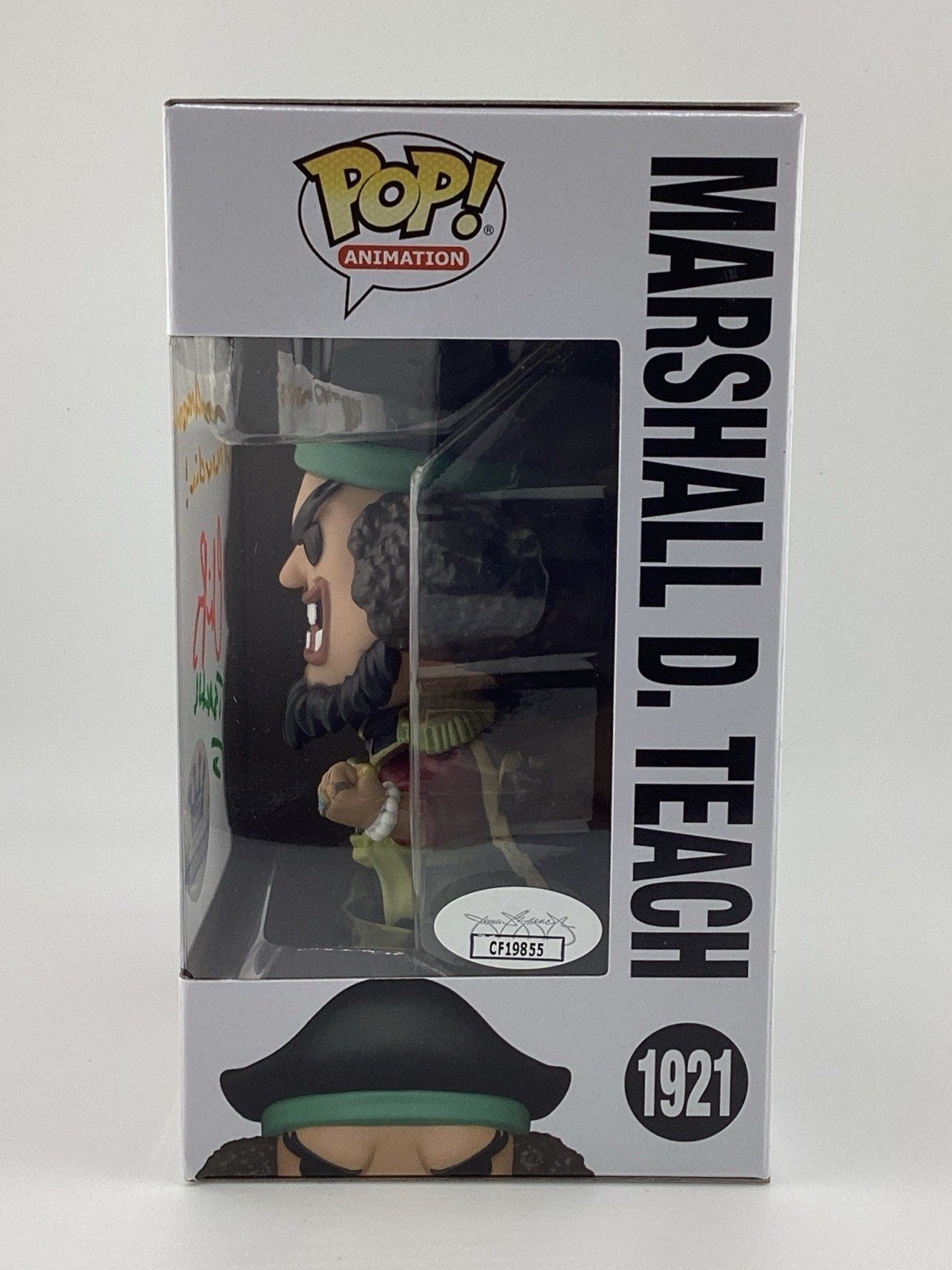 Funko Pop! One Piece - Marshall D. Teach - Funko Excl Signed Chris R #1921