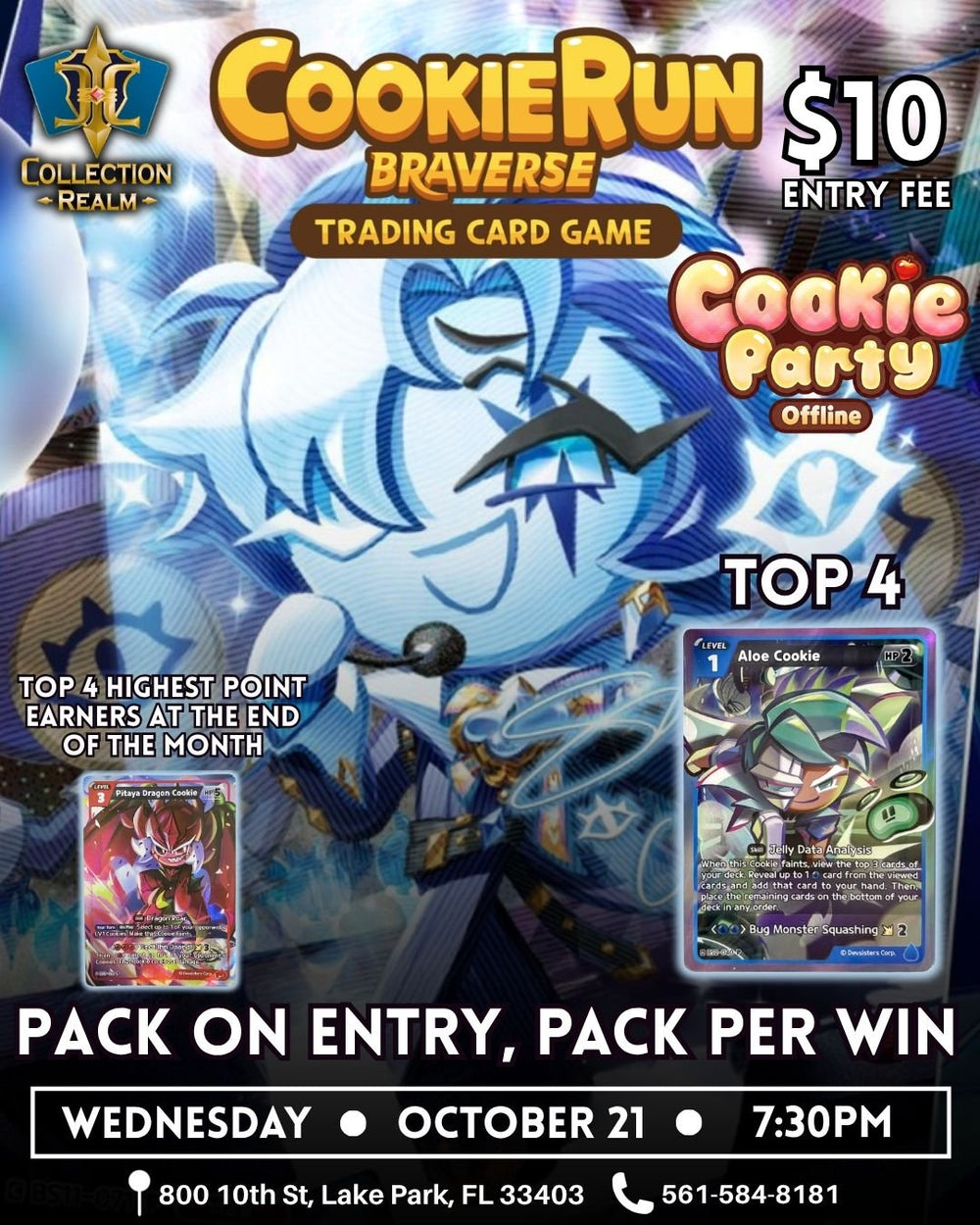 CookieRun: Braverse TCG Tournament – October 21 2026 (Wednesday 7:30PM)