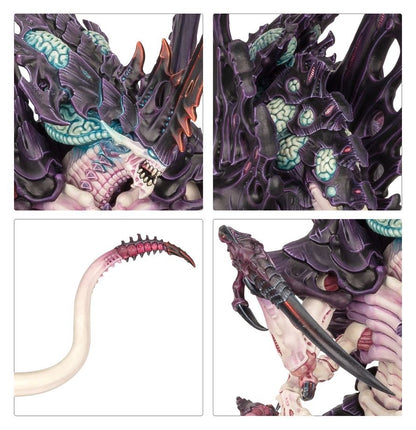 Warhammer 40,000 Tyranids Norn Emissary Miniature Model Kit – Builds Norn Emissary or Norn Assimilator – Massive Psychic Monster with Citadel 100mm Base – Games Workshop Plastic Figure
