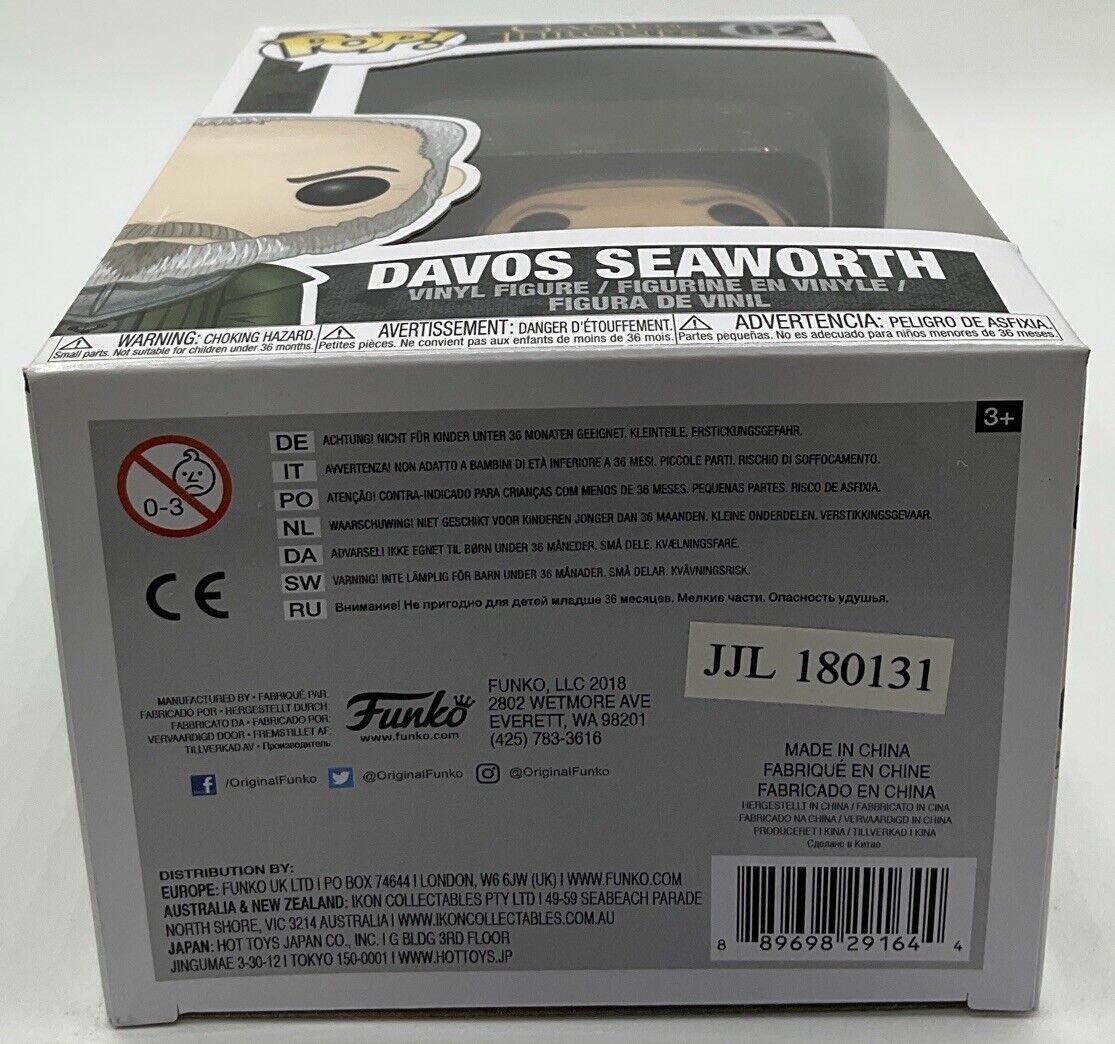 Funko Pop! Vinyl: Game of Thrones - Davos Seaworth #62