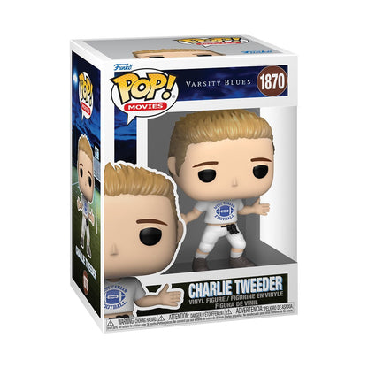 Charlie Tweeder Funko Pop! Varsity Blues - Approx. 4" Collectible Vinyl Figure #1870 with Window Display Box