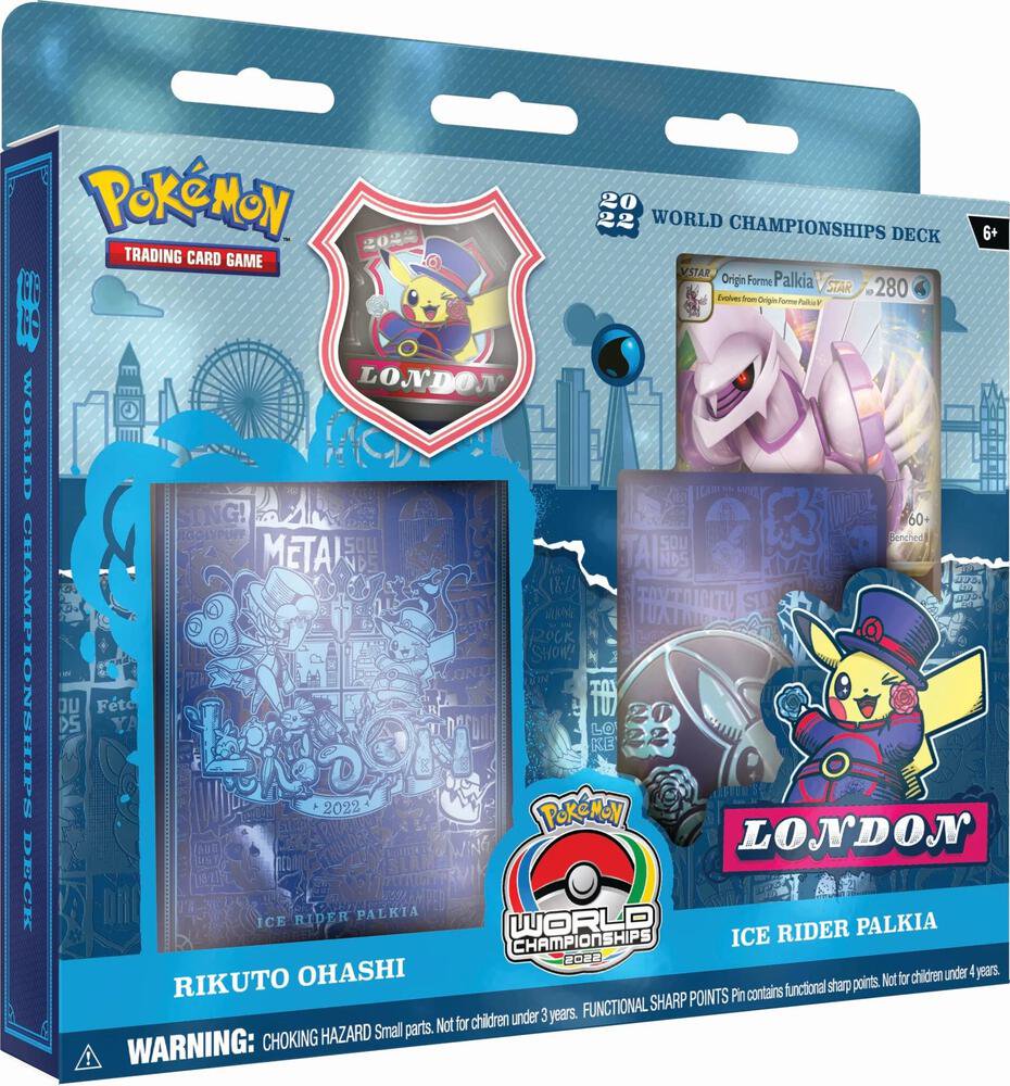 Pokemon TCG 2022 World Championships Deck London Rikuto Ohashi Ice Rider Palkia