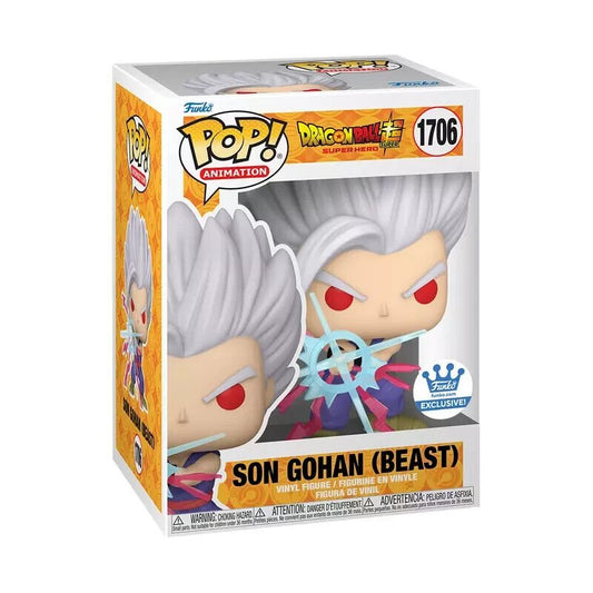 Son Gohan (Beast) Funko Pop! Dragon Ball Super Hero - Collectible Exclusive Vinyl Figure #1706 in Window  Box Display