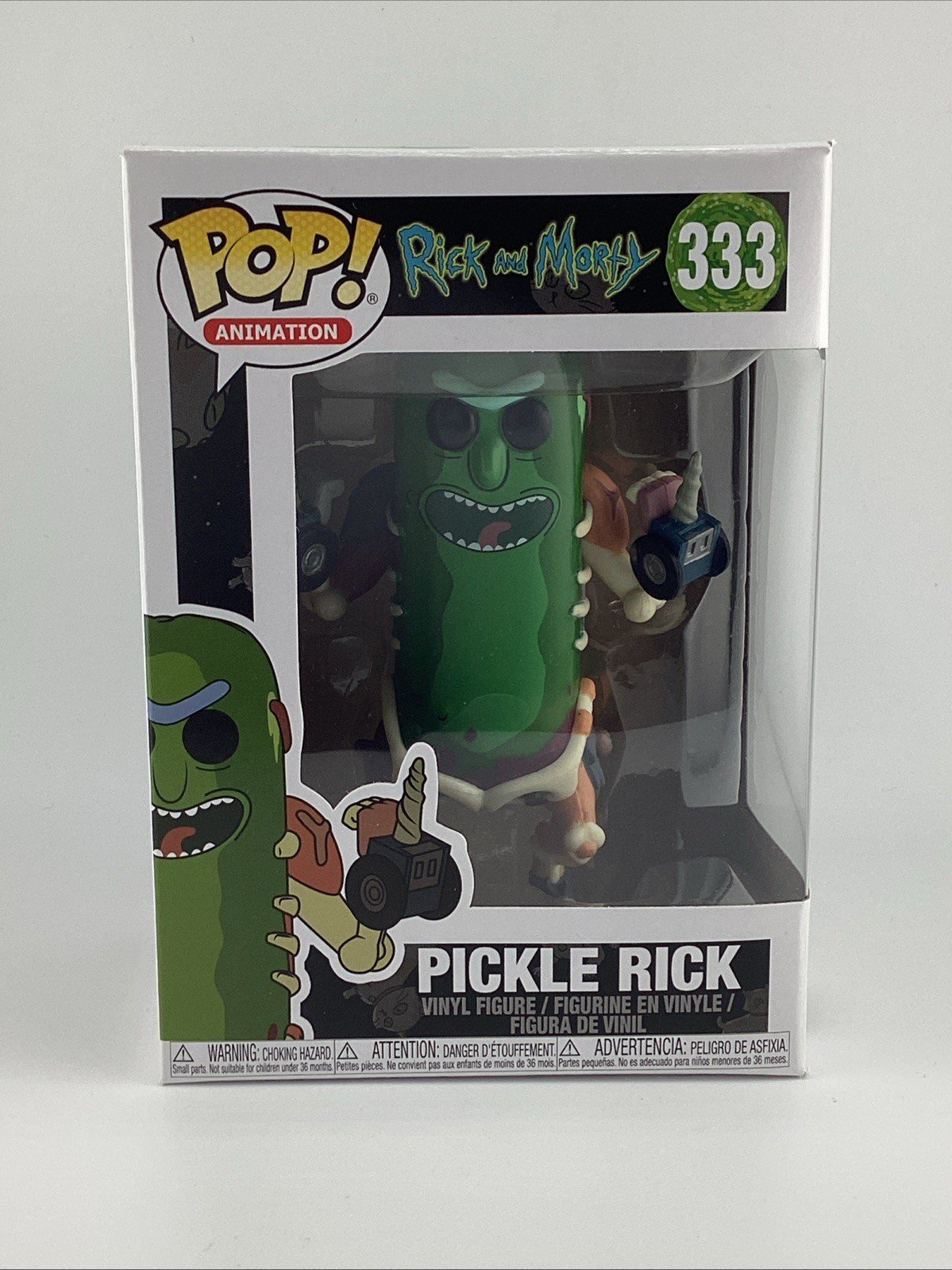 Funko Pop! Vinyl: Rick and Morty - Pickle Rick (Rat Suit) #333