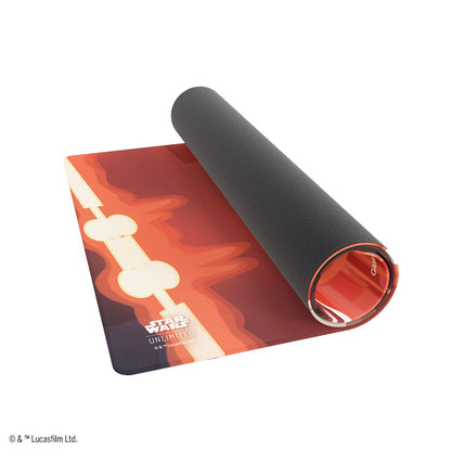 Star Wars Unlimited Game Mat Qui-Gon Jinn, 2mm Cushioned Playmat with Anti-Slip Backing, Full Color Officially Licensed Star Wars Game Mat for TCG, LCG & Card Games