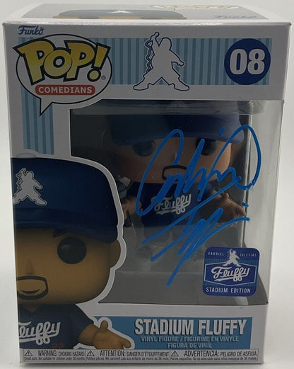 Funko Pop Stadium Fluffy #08 Comedians Gabriel Iglesias (Away) SIGNED