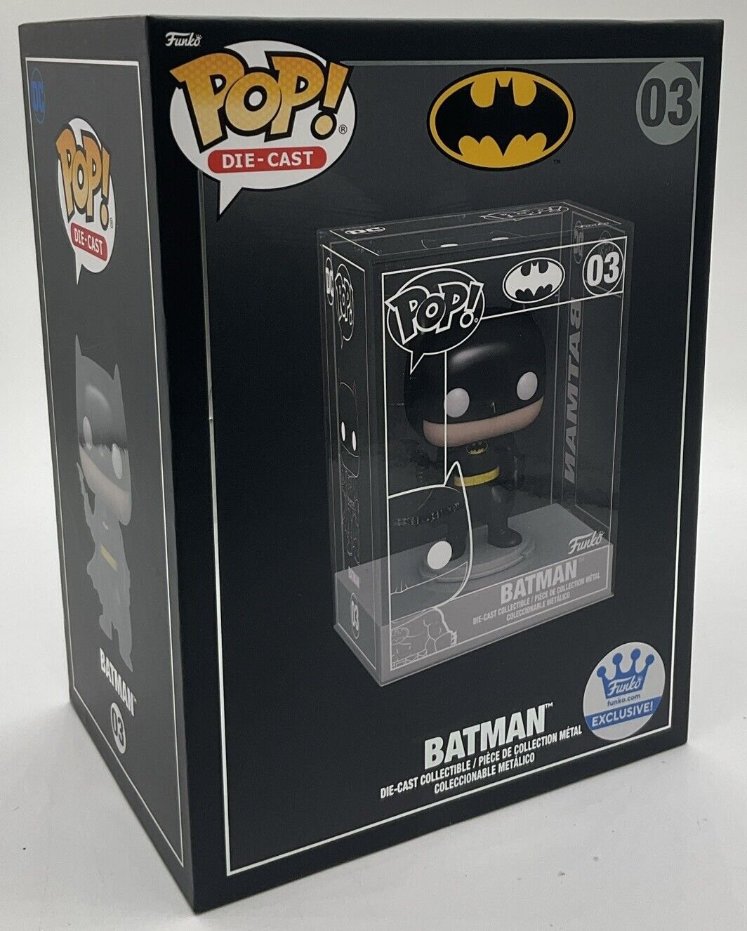 Funko Pop! Vinyl: DC Universe - Batman - Funko (Exclusive) #03 SEALED