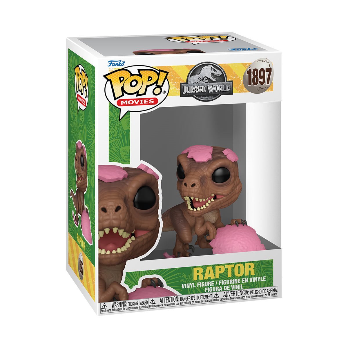 Easter 2026  Funko Pop! Animation - Set of 6 (T-Rex #1898, Raptor #1897, Hello Kitty #130, Cinnamoroll #131, Share Bear Bunny #2145, and Grumpy Bear Chick #2144) Collectible Vinyl Figures