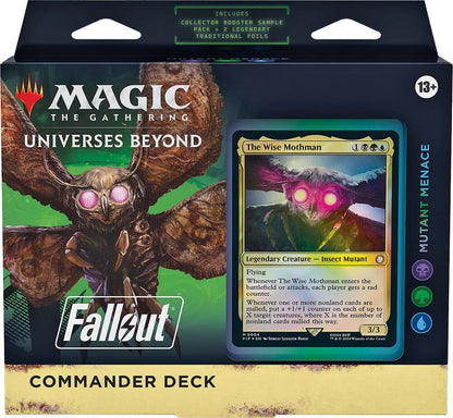 Magic The Gathering Fallout Mutant Menace Commander Deck MTG cards