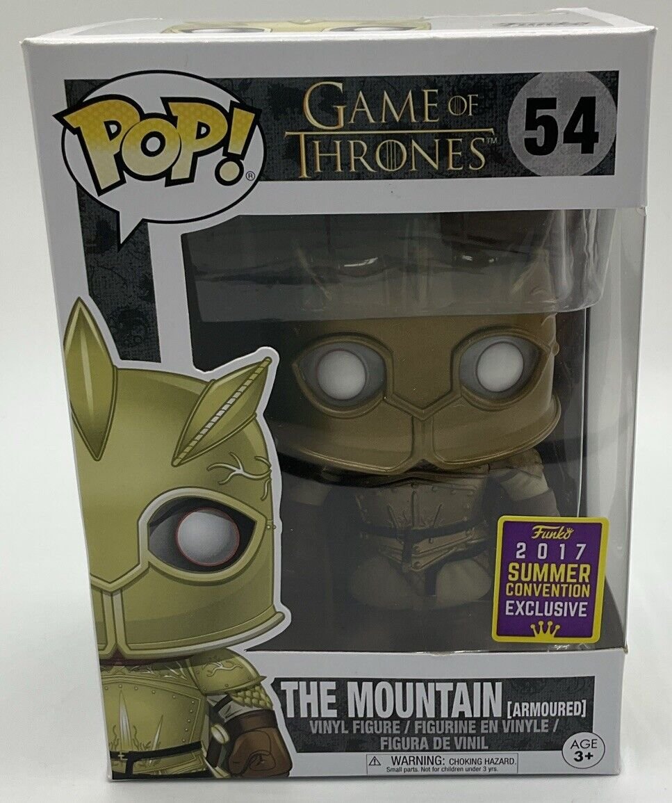 Funko Pop! Vinyl: Game of Thrones - The Mountain (Armoured) #54 2017 Summer Con