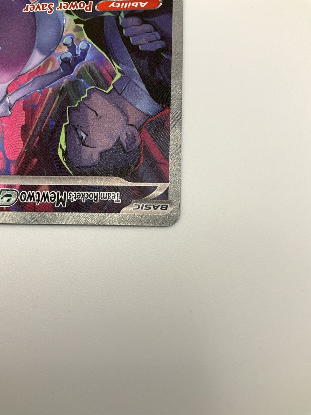 Pokemon TCG: Team Rocket's Mewtwo ex 231/182 SIR Destined Rivals