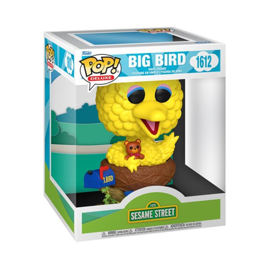 Big Bird in Nest Funko Pop! Deluxe Sesame Street - Approx. 6 3/4" Collectible Vinyl Figure #1612 in Window Display Box