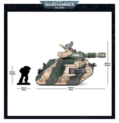 Warhammer 40,000 Astra Militarum Leman Russ Battle Tank Model Kit – Multi-Variant Plastic Vehicle with Custom Weapon Options for Warhammer 40K