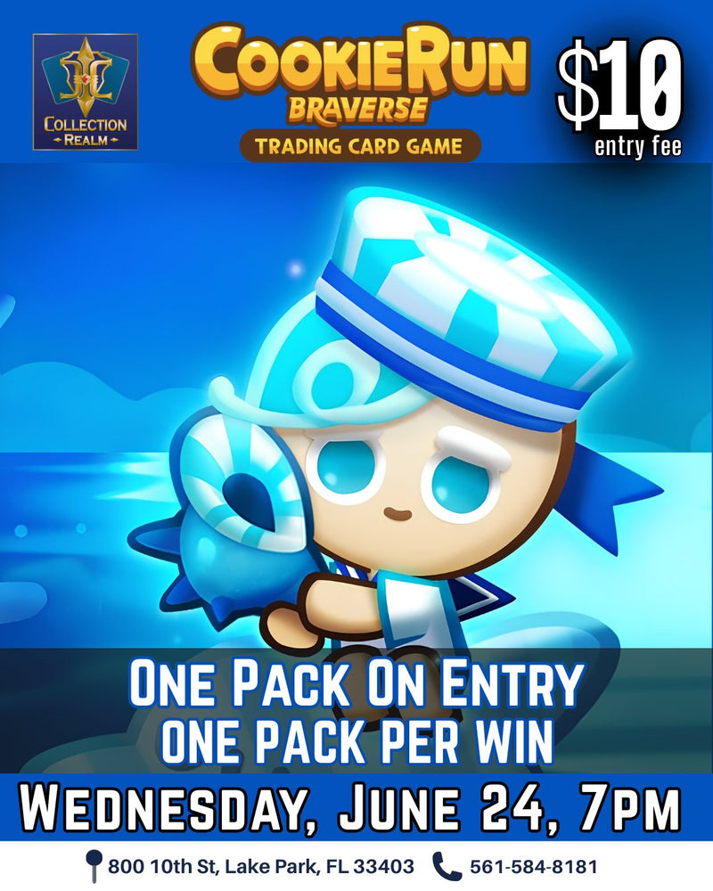 CookieRun Braverse TCG Tournament – June 24, 2026 (Wednesday 7:00 PM)
