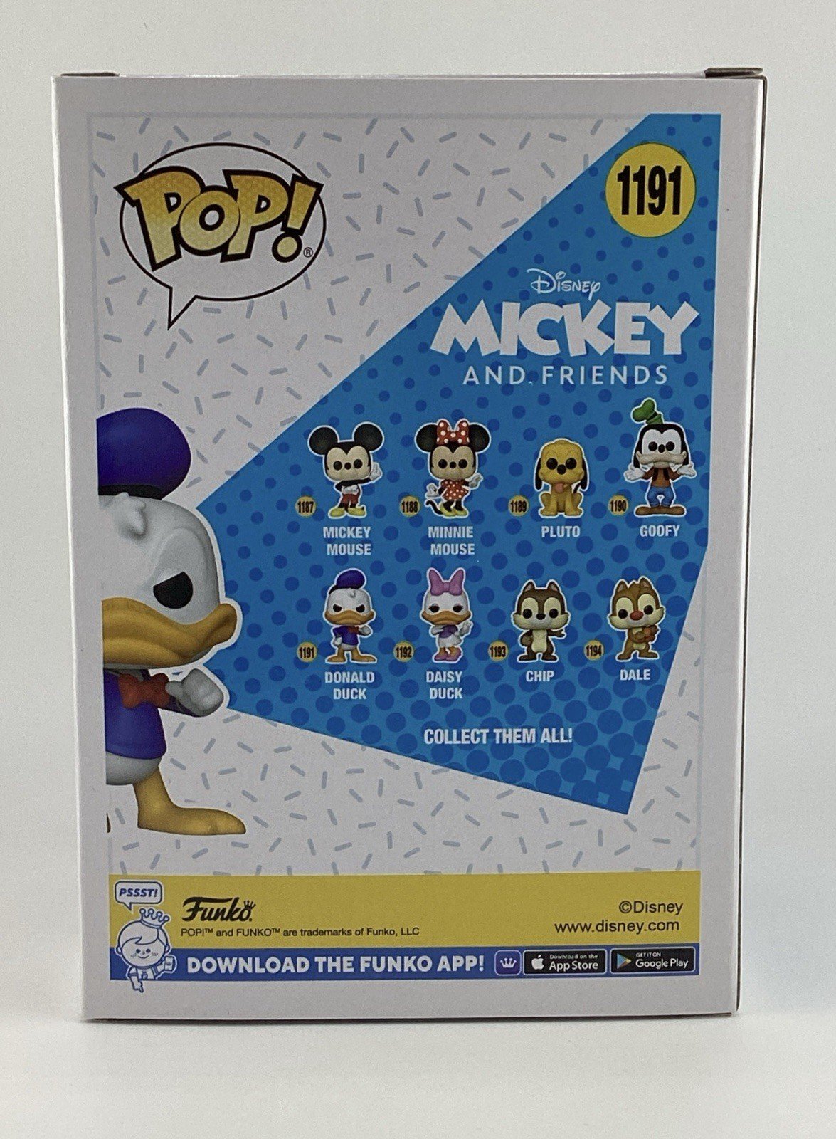 Funko Pop! Vinyl: Disney - Donald Duck Signed Daniel Ross JSA #1191