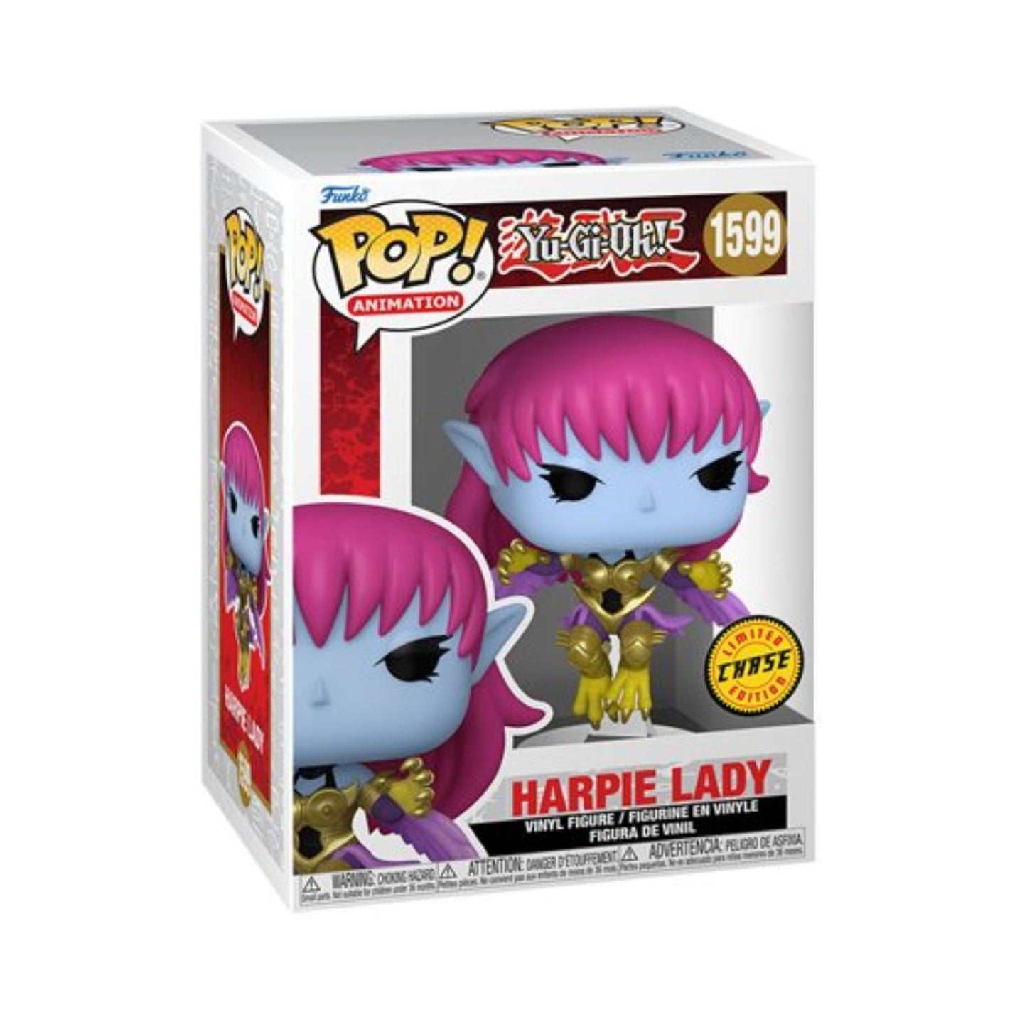 Harpie Lady Funko Pop! Animation Yu-Gi-Oh! - Chase Limited Edition Vinyl Figure #1599 with Window Display Box